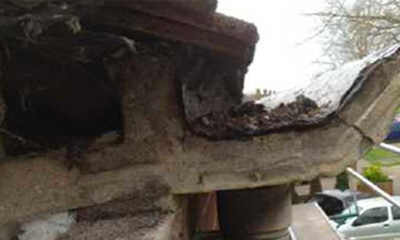 Concrete finlock gutter